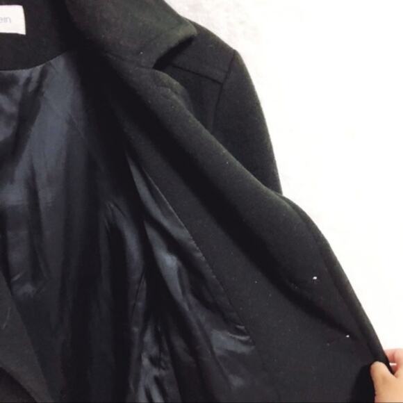 Calvin Klein Women Merino Wool Black Jacket - Picture 4 of 8